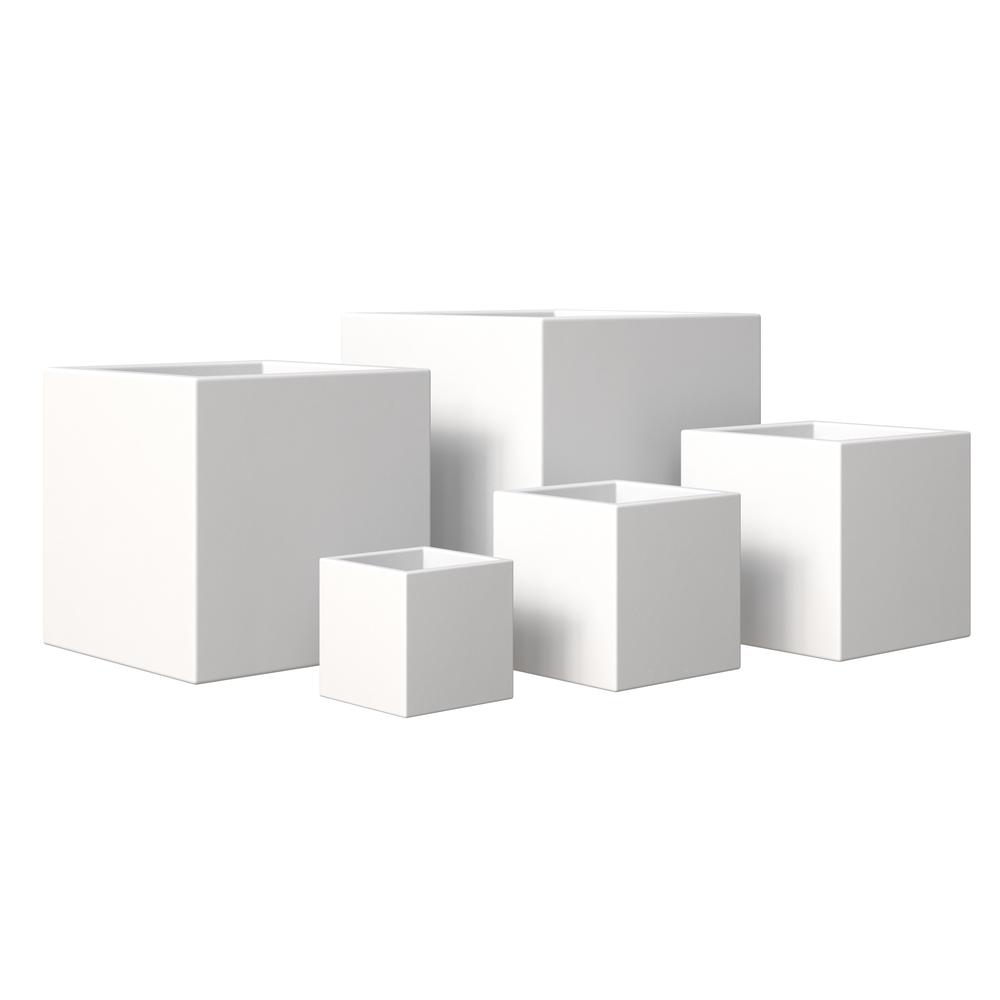 Fern Planter Set White. Picture 4
