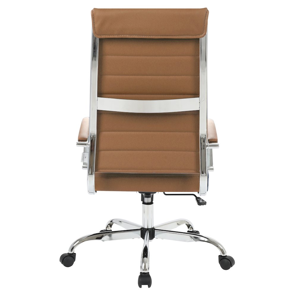 Benmar High-Back Leather Office Chair. Picture 1