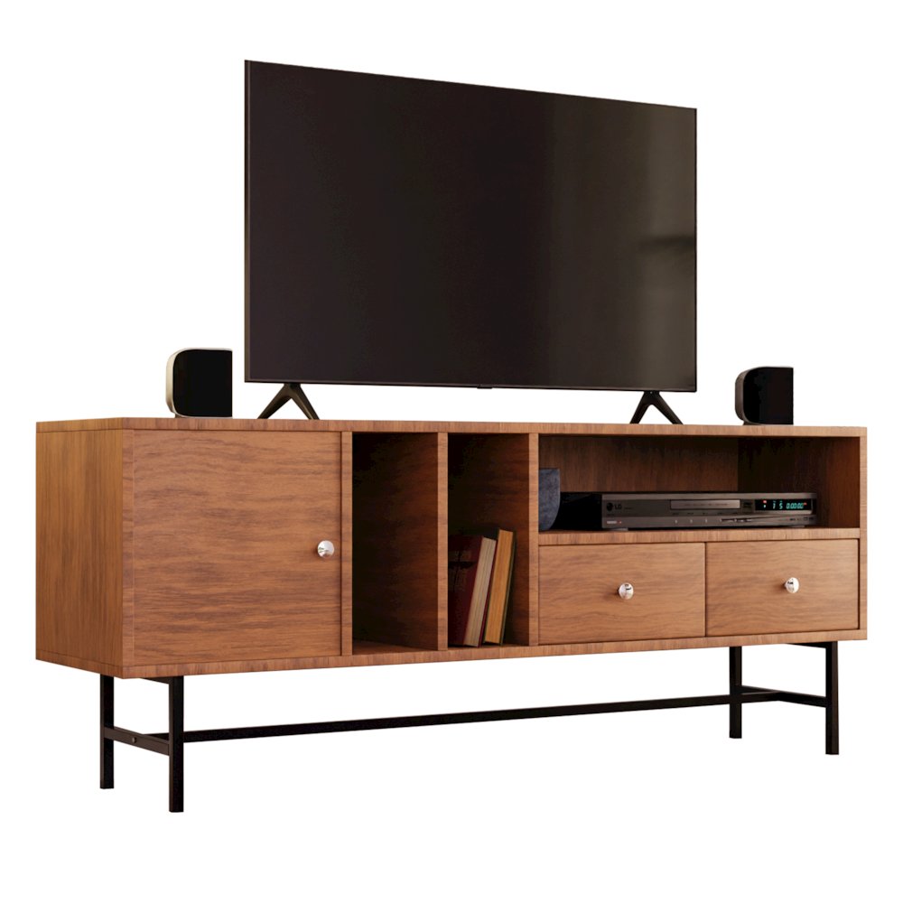 Rochester Modern Rectangular TV Stand. Picture 1