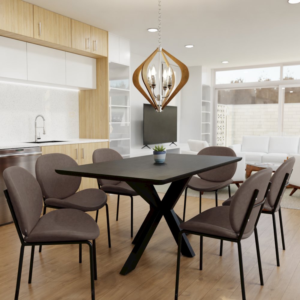 Servos Modern Dining Side Chair. Picture 8