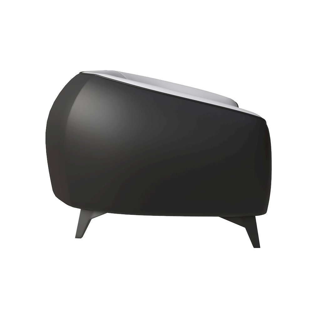Opula Collection Single Seater Sofa In Black and White. Picture 9