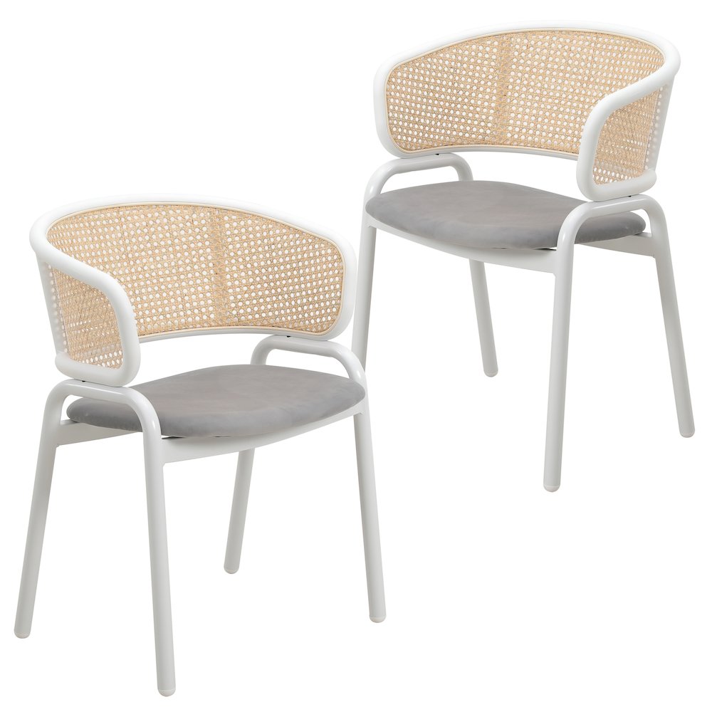 Ervilla Modern Dining Chair Set of 2. Picture 4