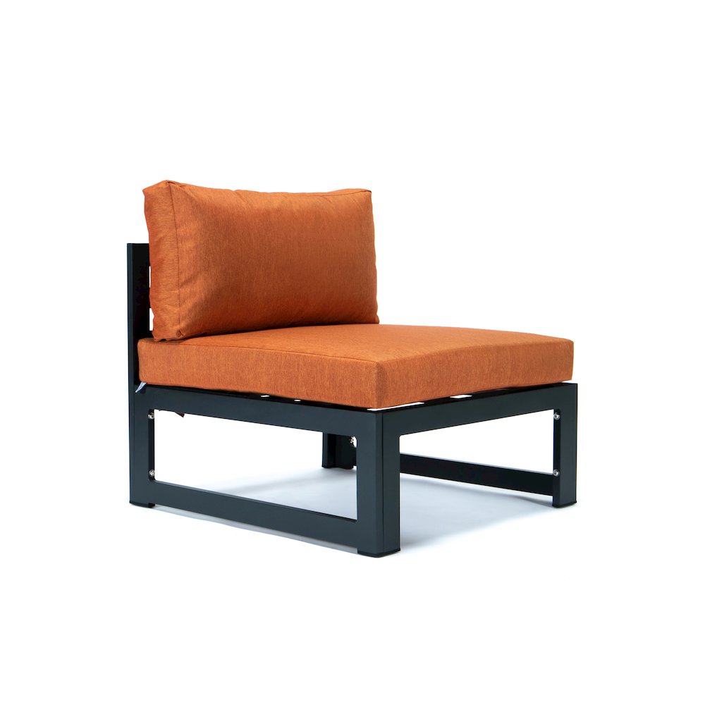Chelsea 5-Piece Middle Patio Chairs and Coffee Table. Picture 4