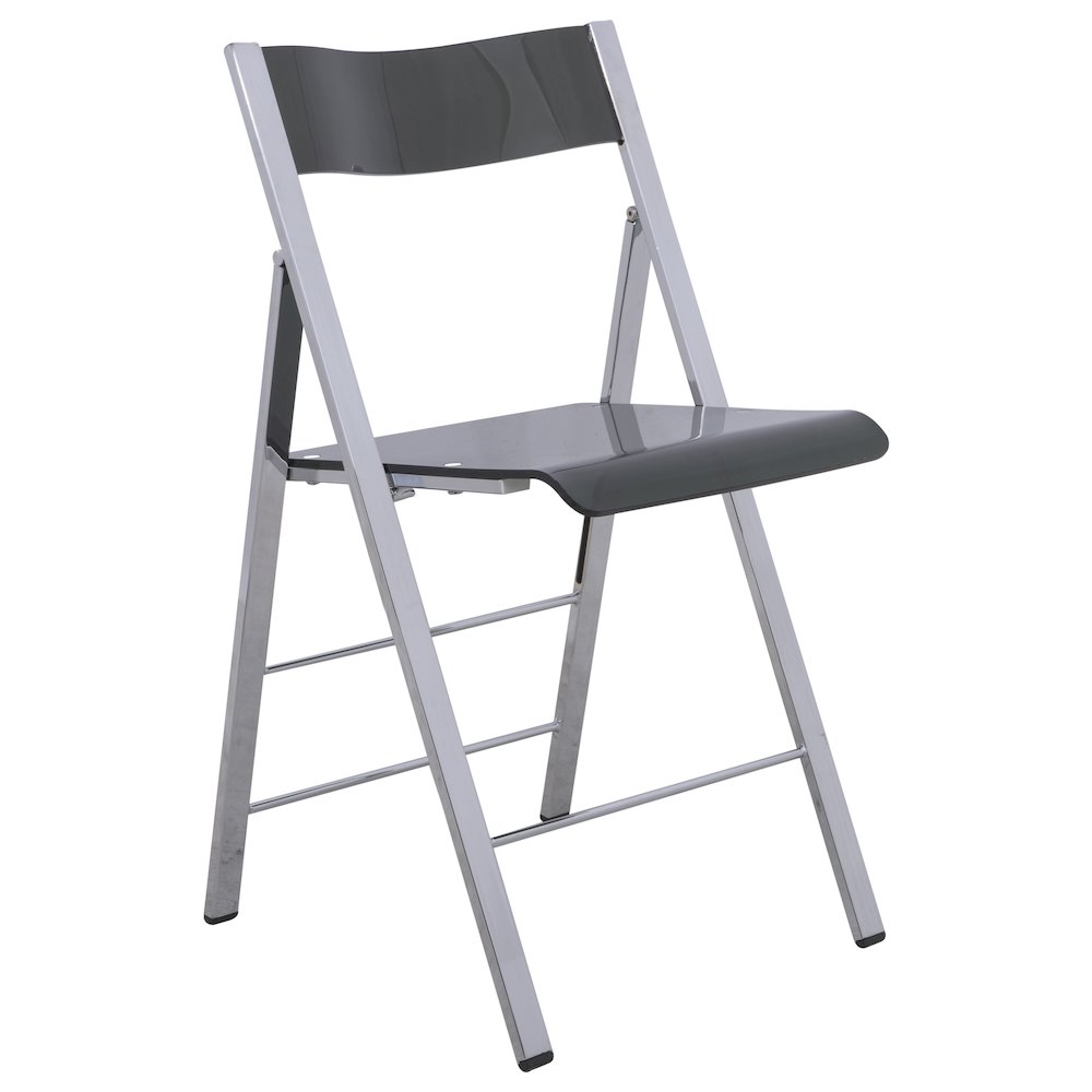 Menno Modern Acrylic Folding Chair. Picture 3