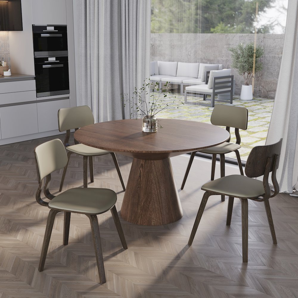 Modern Wooden Dining Chair. Picture 9