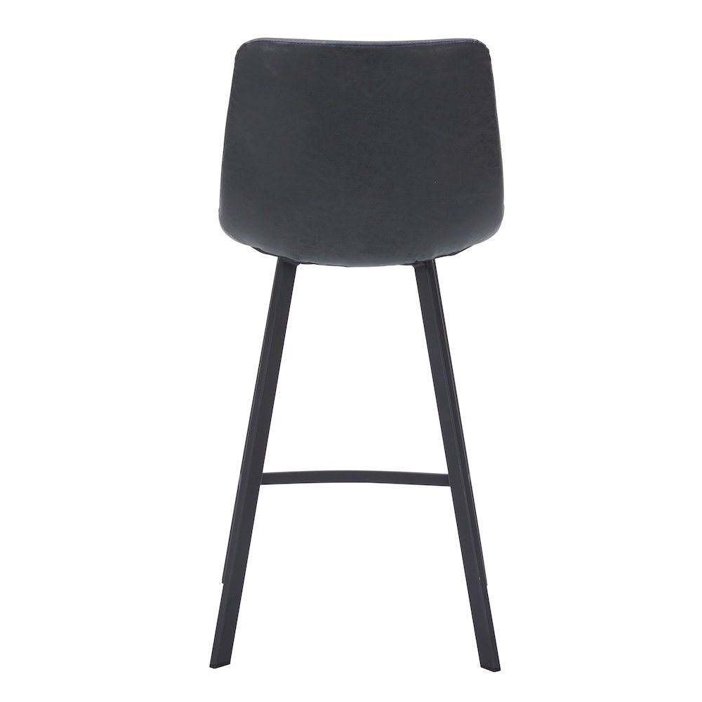 Elland - Counter stool -Charcoal Black. Picture 11