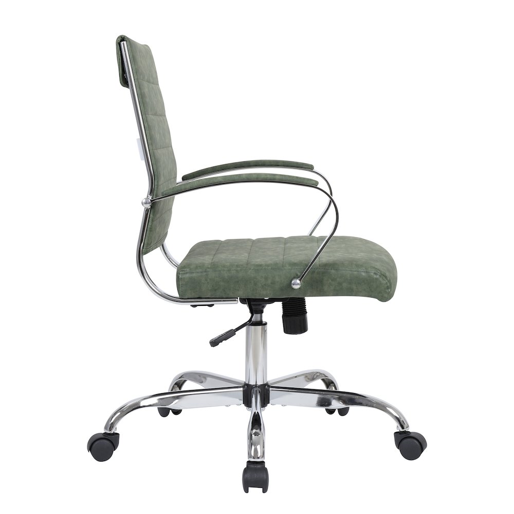 Benmar Leather Office Chair. Picture 8