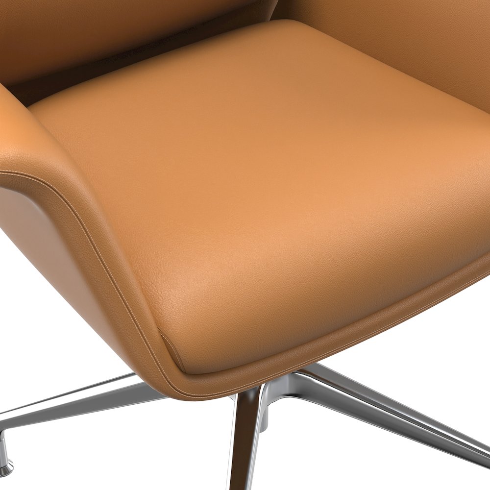 Summit Office Chair in Acorn Brown. Picture 8