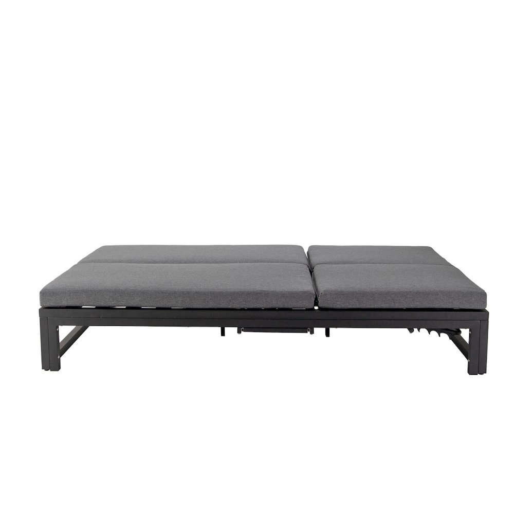 Chelsea Convertible Lounge Reclining Double Chaise With Cushions. Picture 33