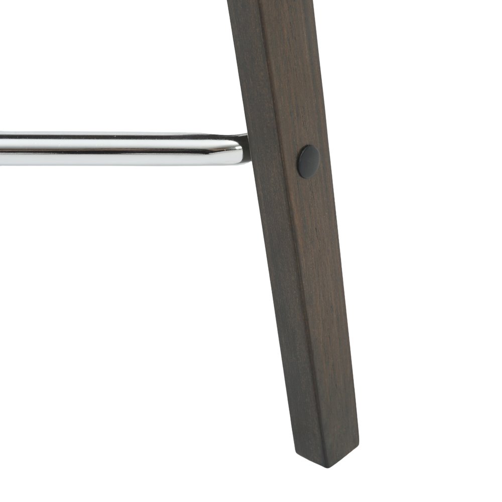 Wooden Counter Stool in Taupe. Picture 10
