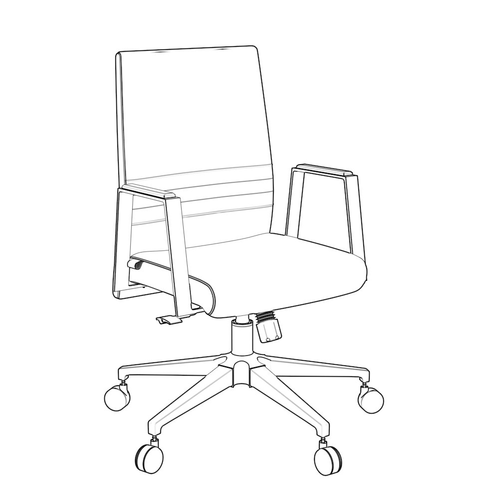 Aleen Office Chair in Grey. Picture 26