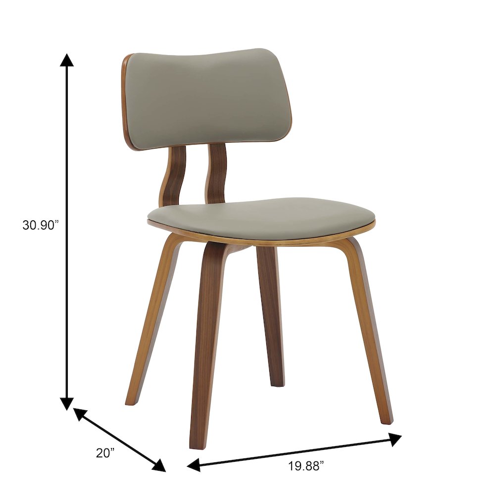 Modern Wooden Dining Chair. Picture 1