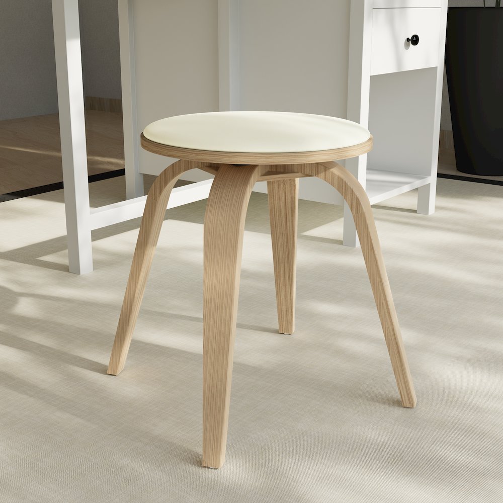 Modern Wooden Dining Stool. Picture 9