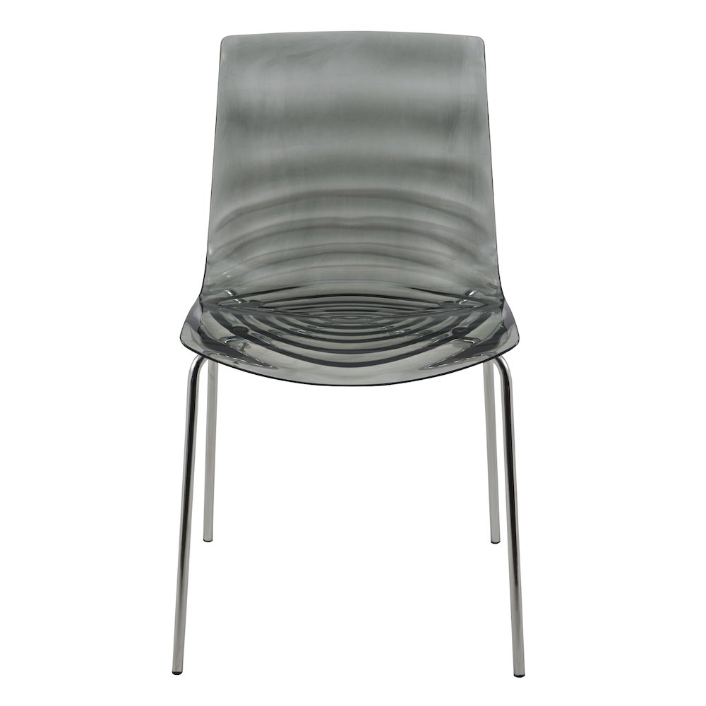 Astor Water Ripple Design Dining Chair. Picture 4