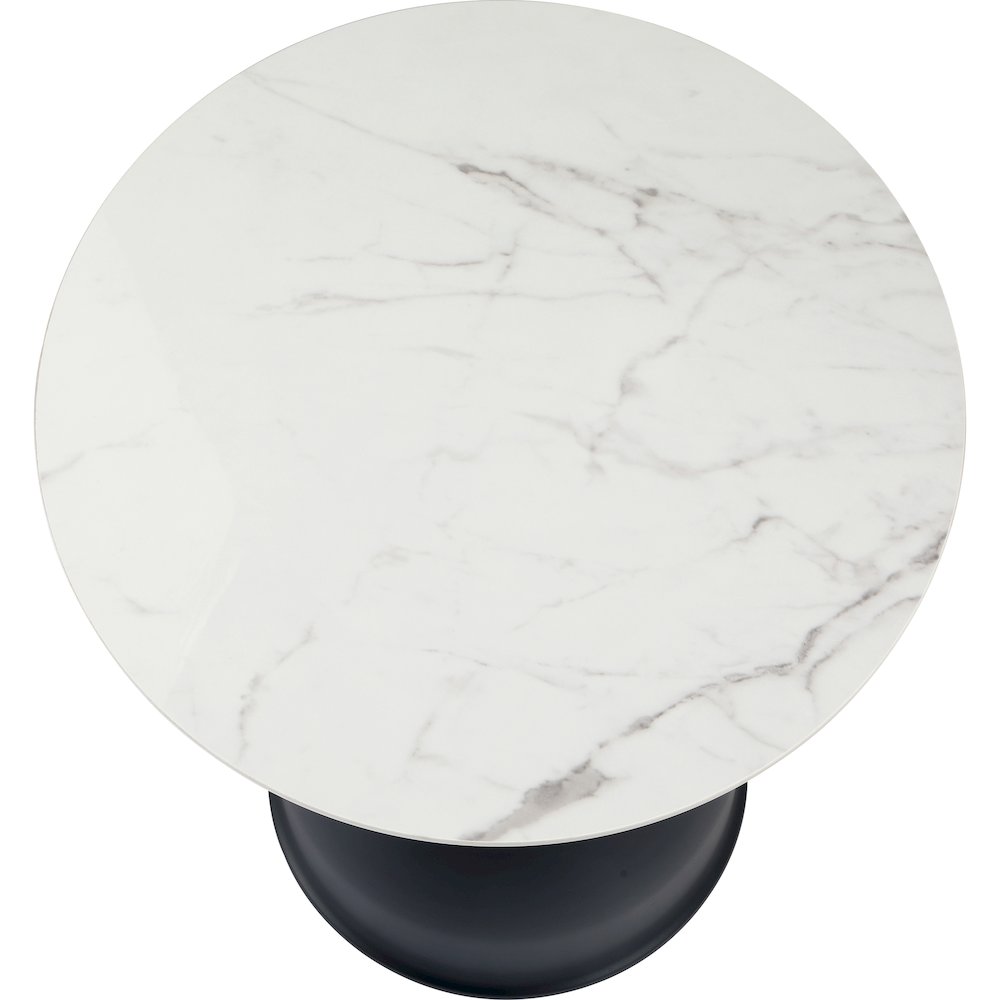 Bento Collection Modern End Table In Black. Picture 6