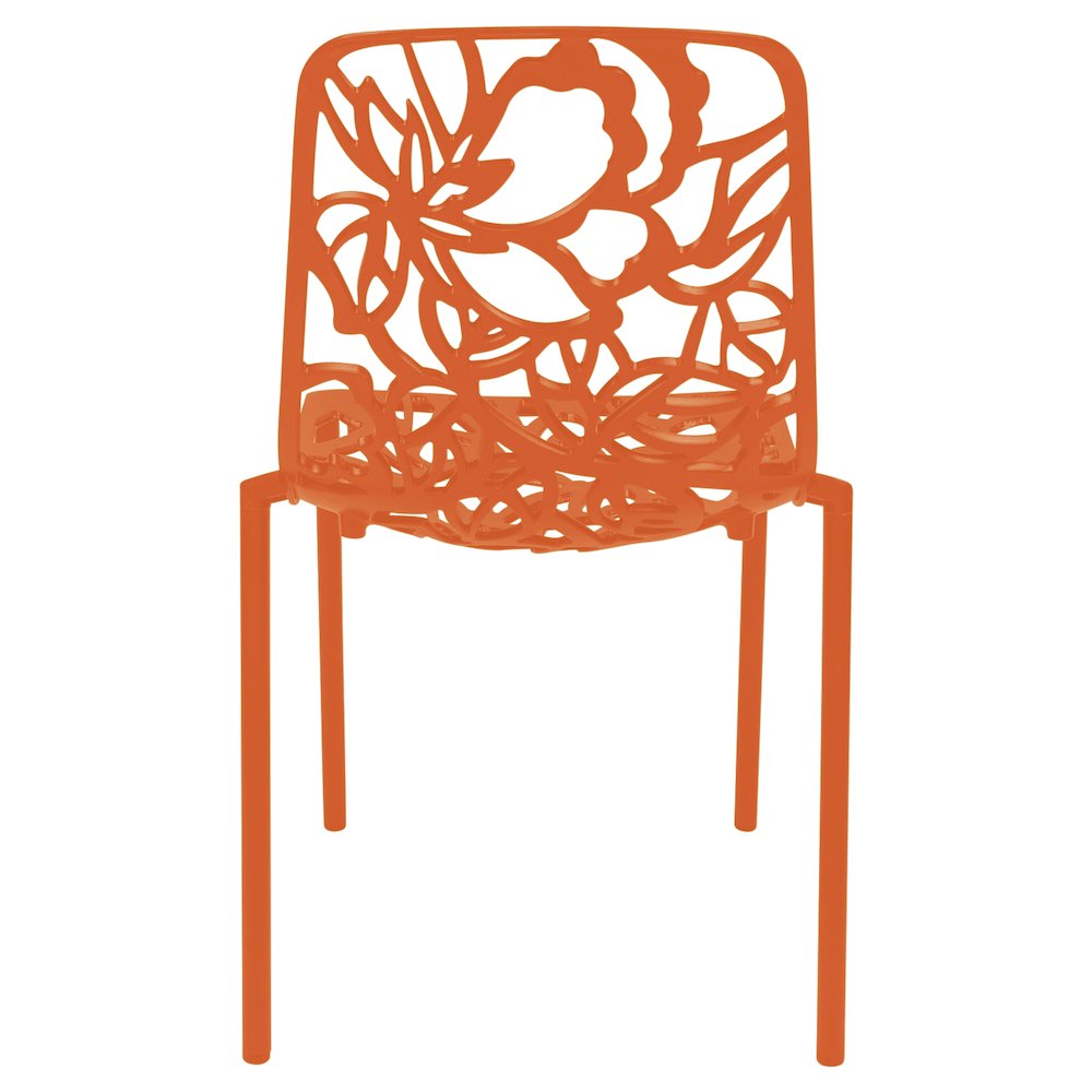 Modern Devon Aluminum Chair, Set of 2. Picture 5