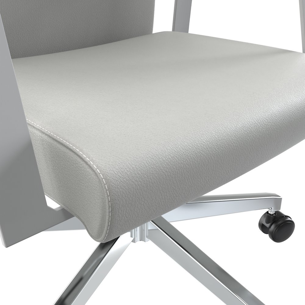 Aleen High-Back Office Chair in White. Picture 28
