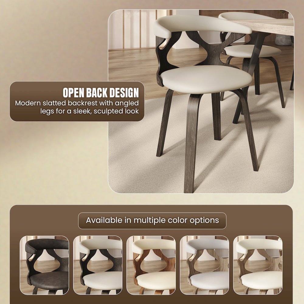 Modern Wooden Dining Chair. Picture 8