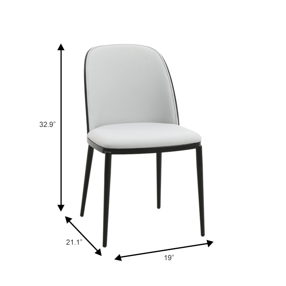 Tule Mid-Century Modern Dining Side Chair. Picture 16