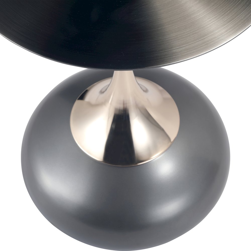 Savoy Collection Modern End Table In Grey. Picture 17