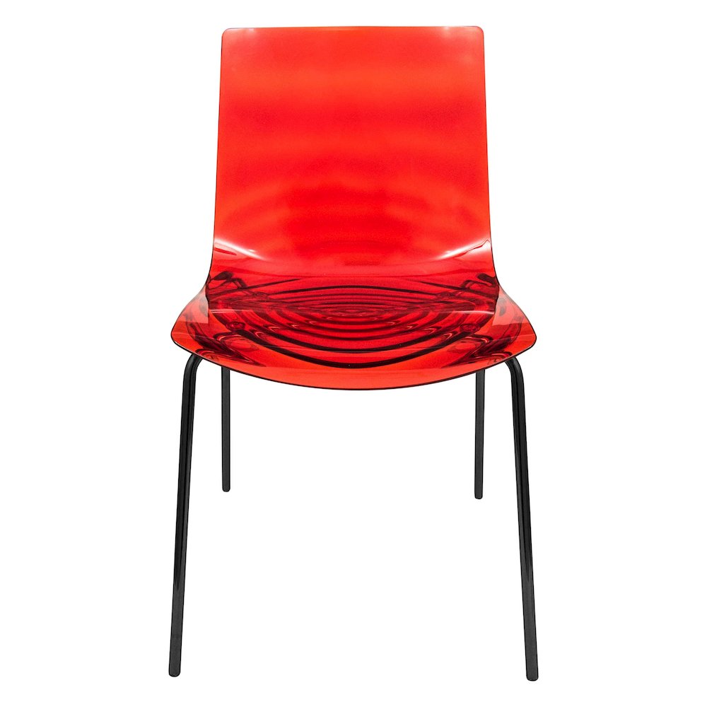 Astor Water Ripple Design Dining Chair. Picture 18