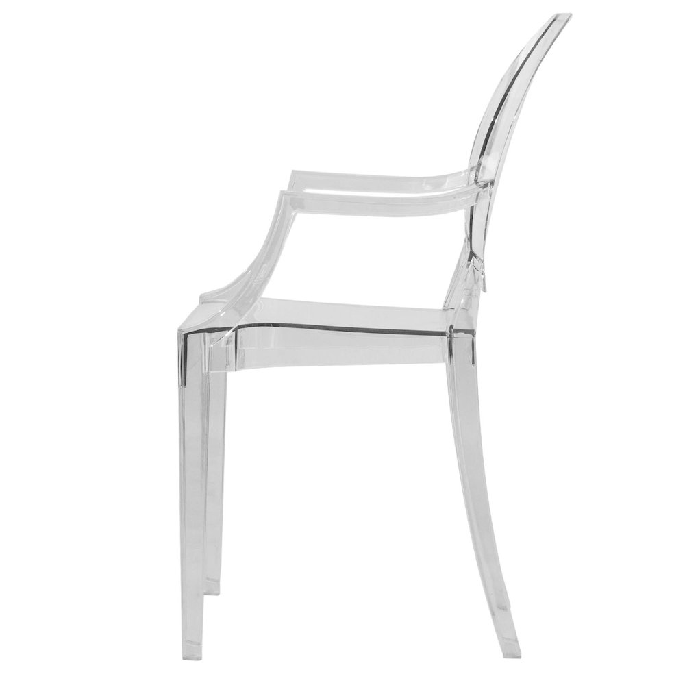 Carroll Modern Acrylic Dining Side Chair. Picture 7