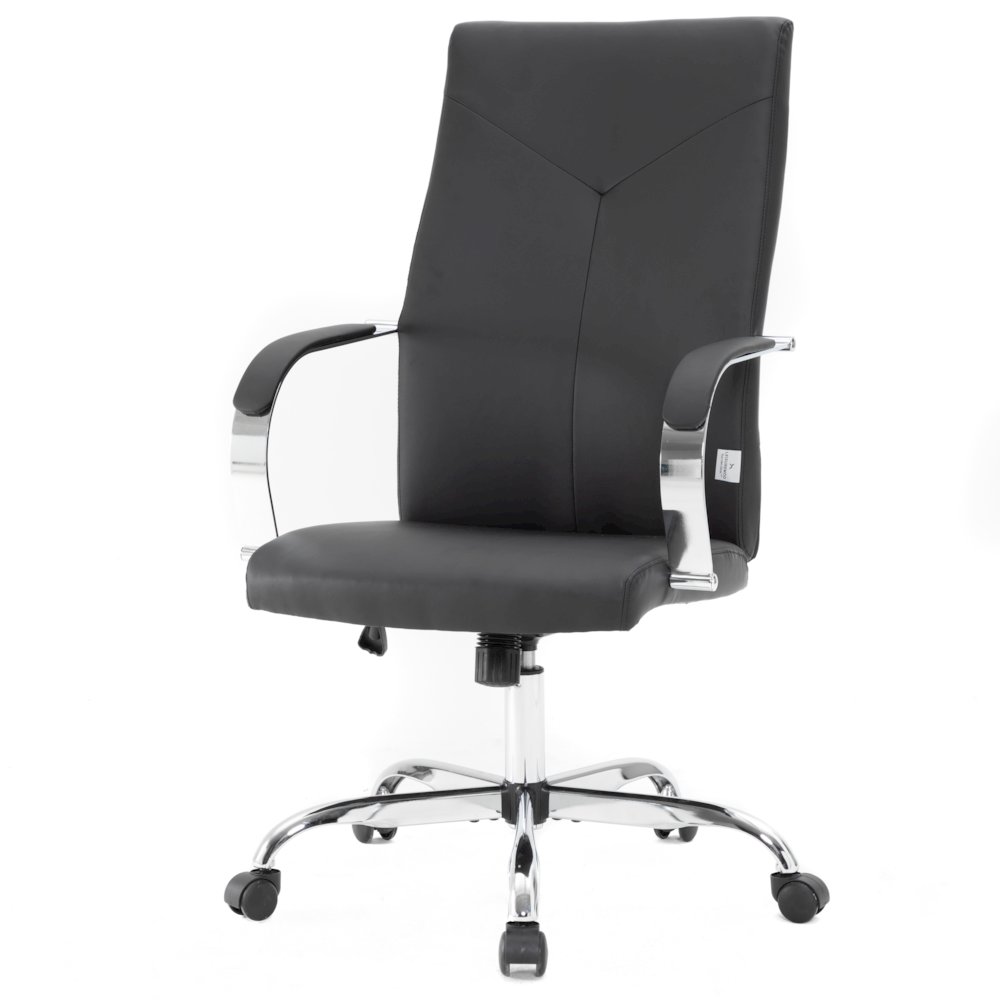 Sonora Modern High-Back Leather Office Chair. Picture 10