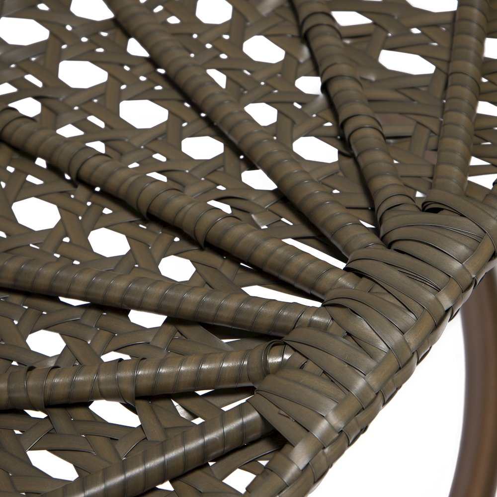 Beige Wicker Hanging Egg Swing Chair. Picture 10