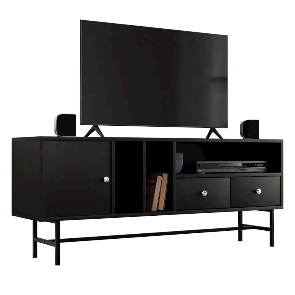 Rochester Modern Rectangular TV Stand. Picture 7