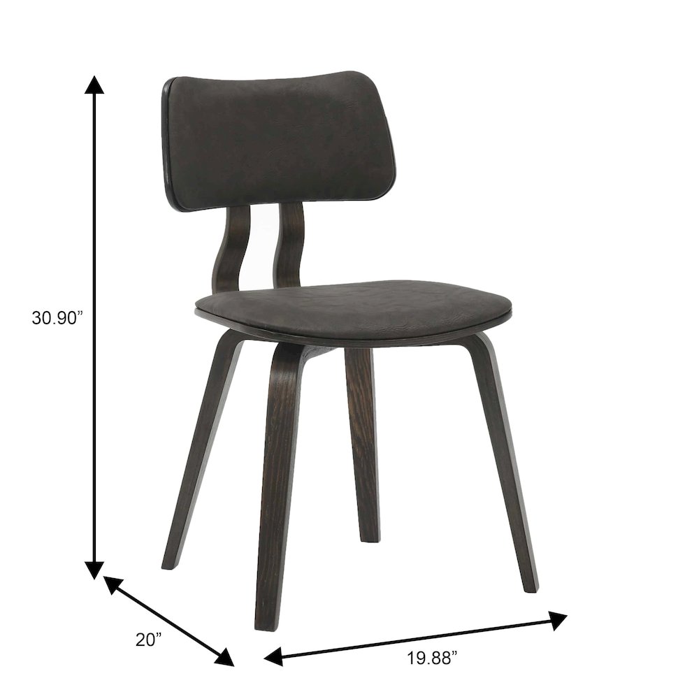 Modern Wooden Dining Chair. Picture 1