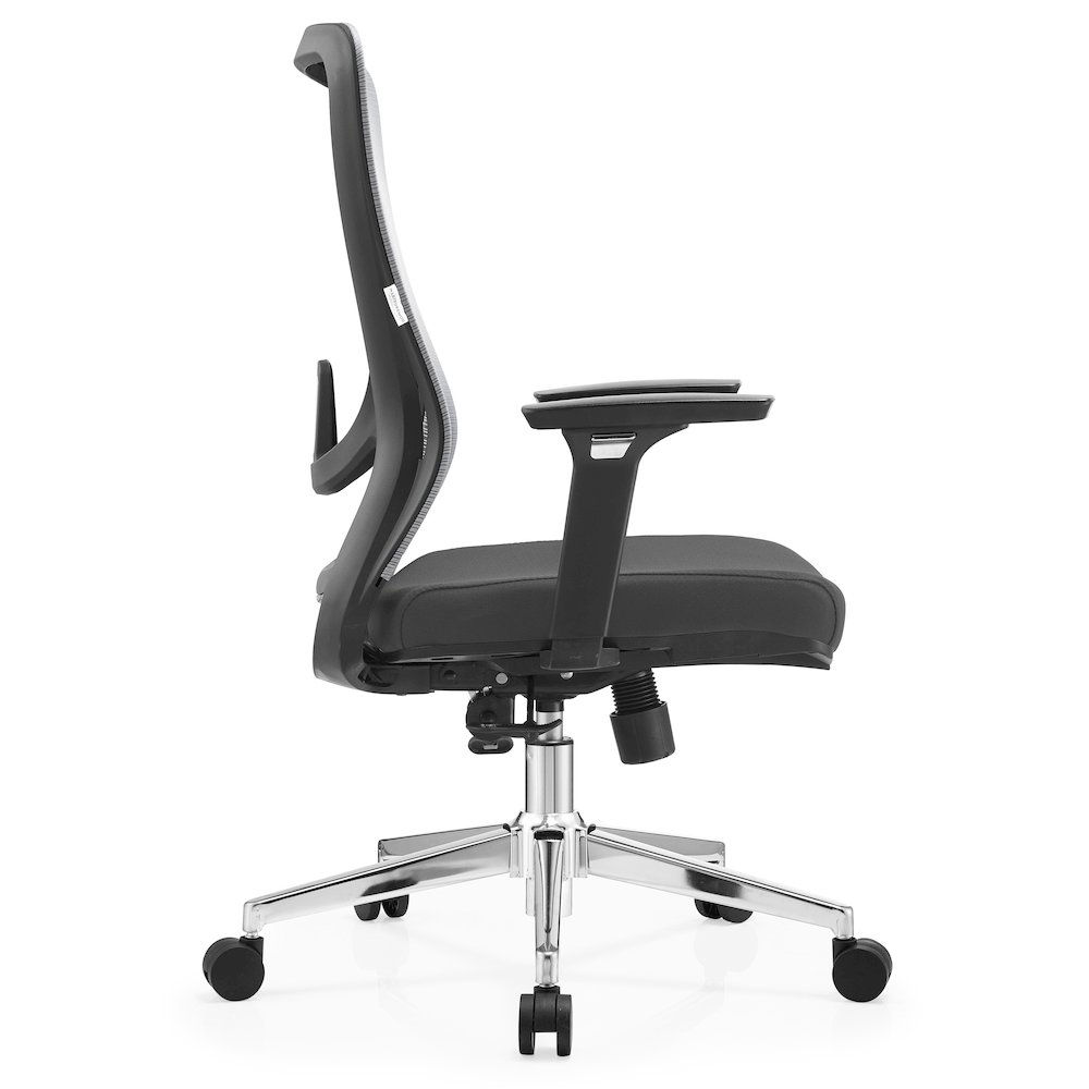 Office Adorit Series Office Task Chair In Light Grey. Picture 21