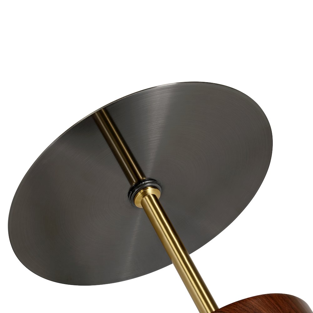 Malta Collection Modern End Table In Brown. Picture 32