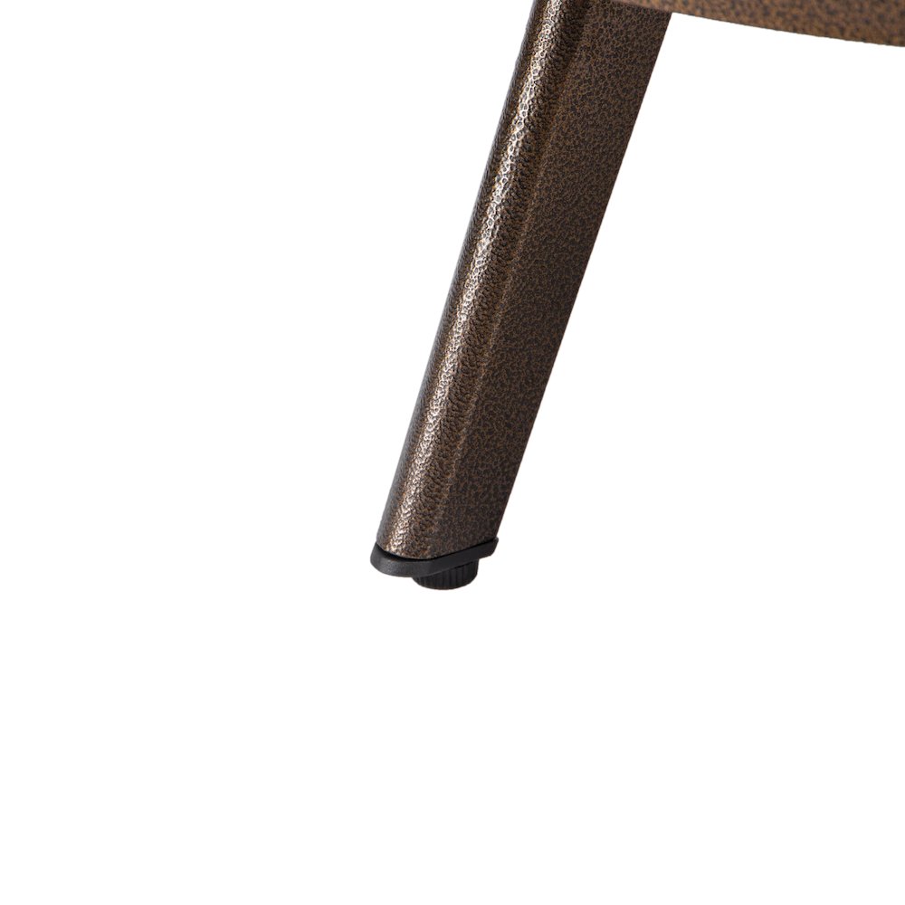 Walbrooke Outdoor Patio Aluminum Round Fire Pit Side Table. Picture 13