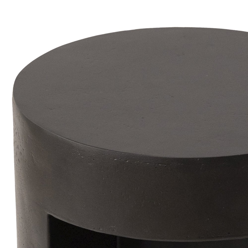 Modern Side End Table Nook Series In Black. Picture 12