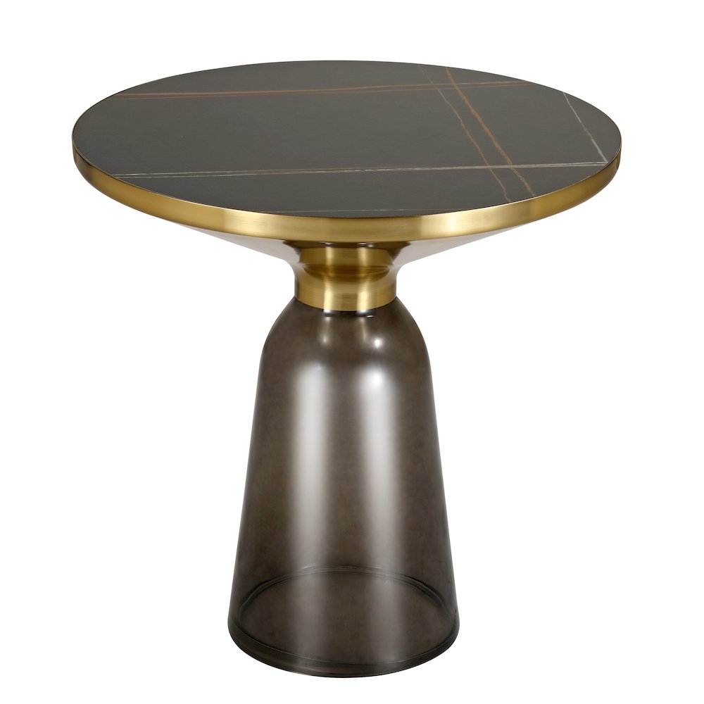 Tully Collection Glass side Table. Picture 5