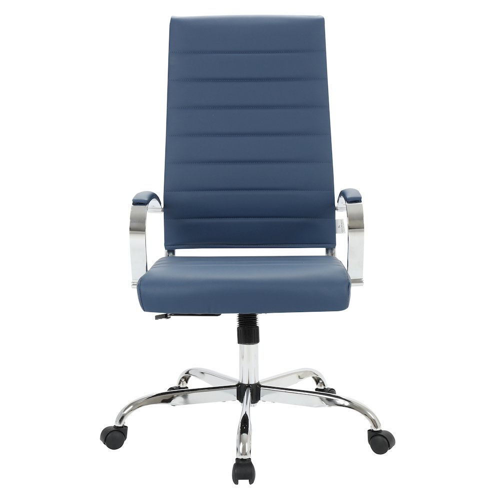 Benmar High-Back Leather Office Chair. Picture 15