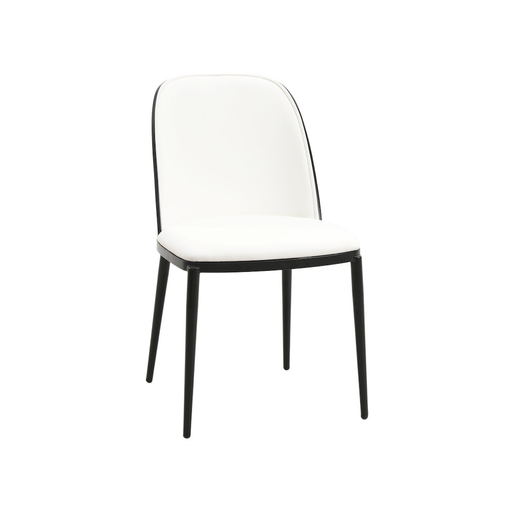 Tule Mid-Century Modern Dining Side Chair Set of 4. Picture 5