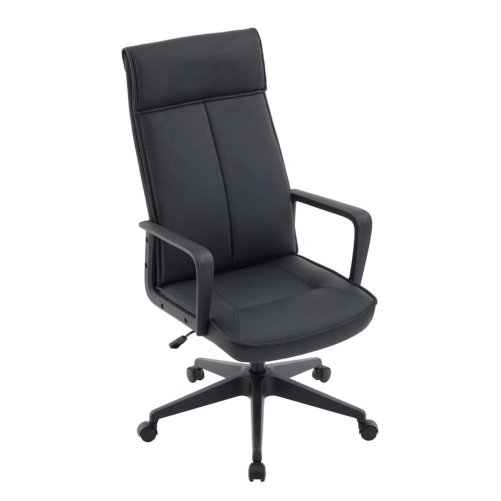 Aiaria Collection Modern Office Chair In Black. Picture 30