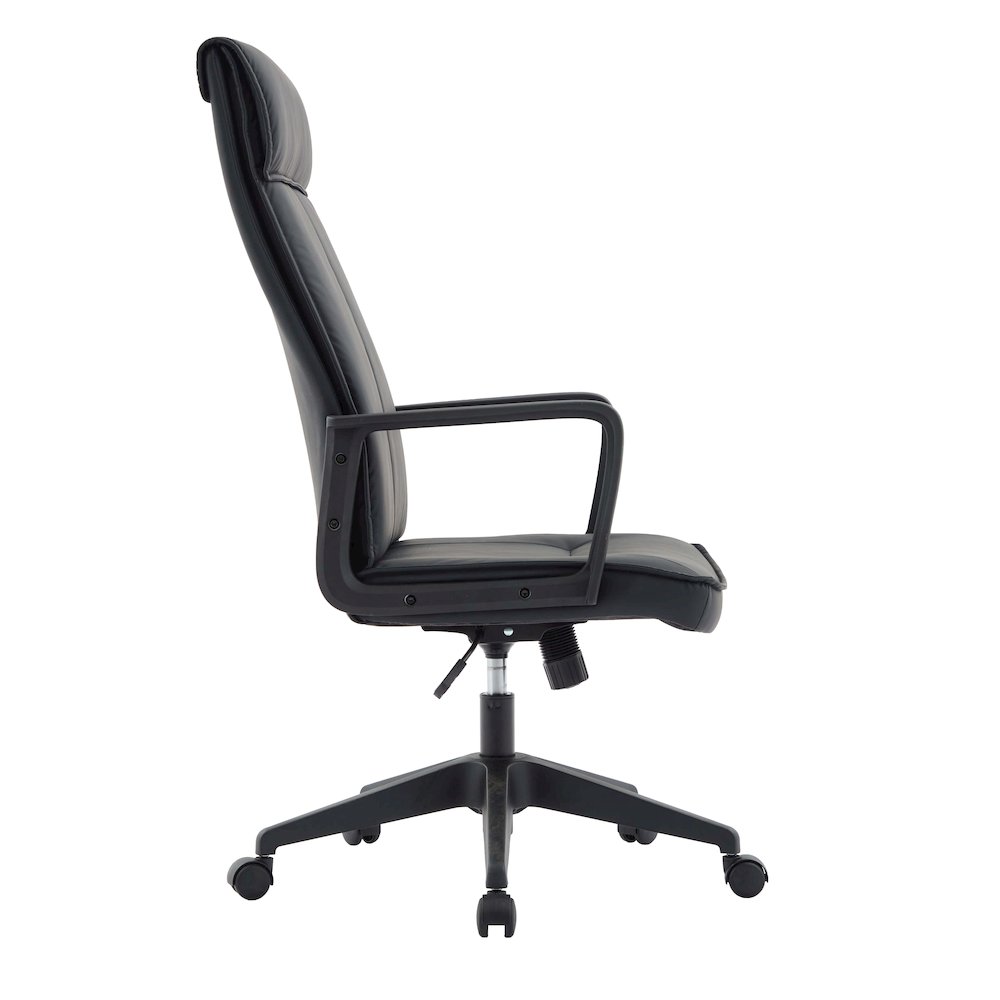 Aiaria Collection Modern Office Chair In Black. Picture 27