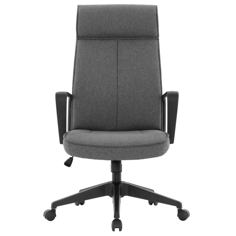 Aiaria Collection Modern Office Chair In Charcoal Fabric. Picture 17