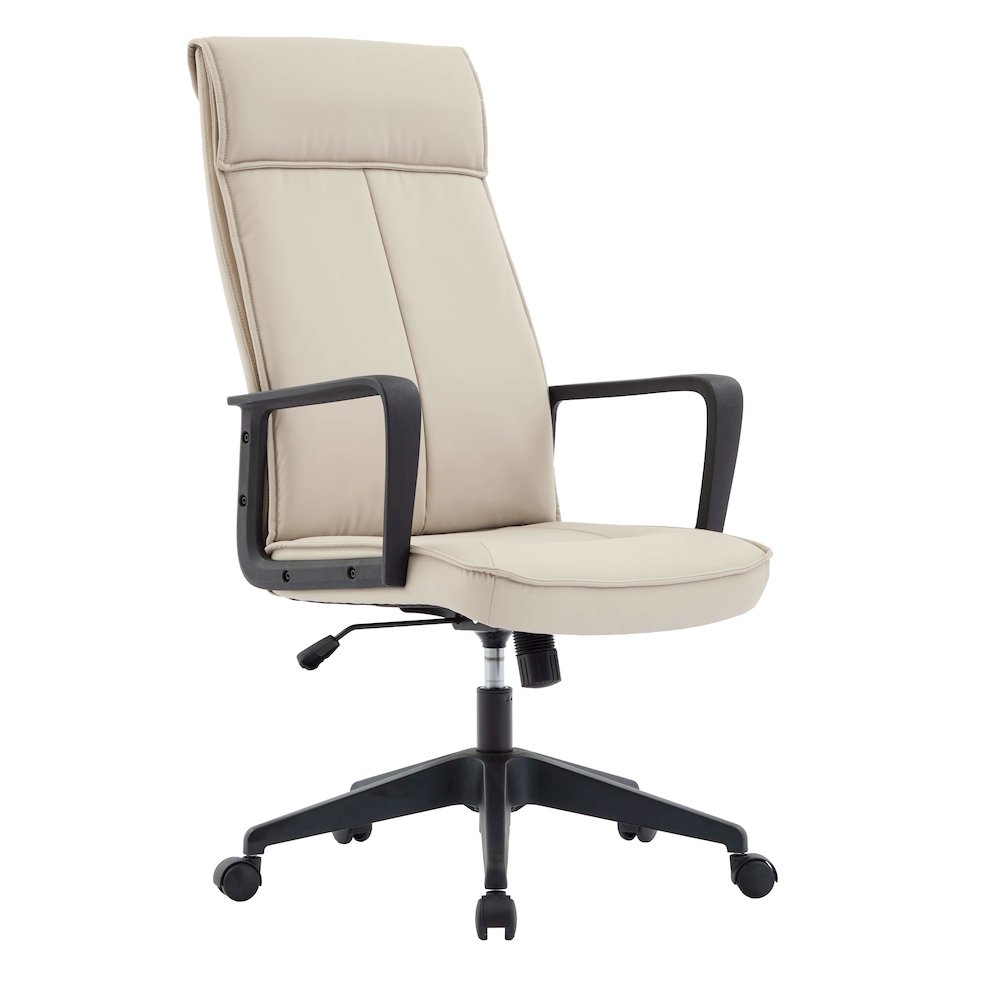 Aiaria Collection Modern Office Chair In Tan. Picture 31