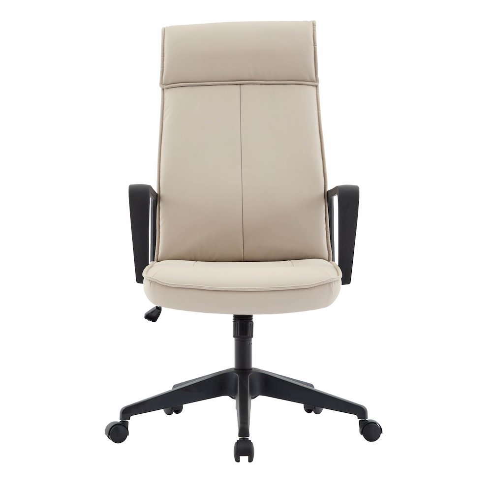 Aiaria Collection Modern Office Chair In Tan. Picture 29