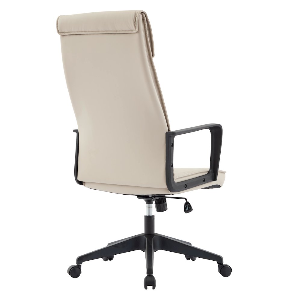 Aiaria Collection Modern Office Chair In Tan. Picture 32