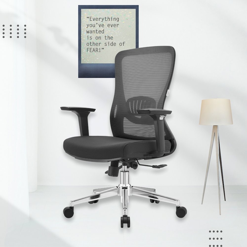 Office Adorit Series Office Task Chair In Black. Picture 30