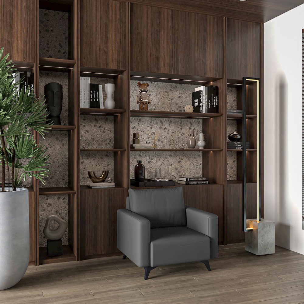 Inno Collection Single Seater Sofa In Grey. Picture 9