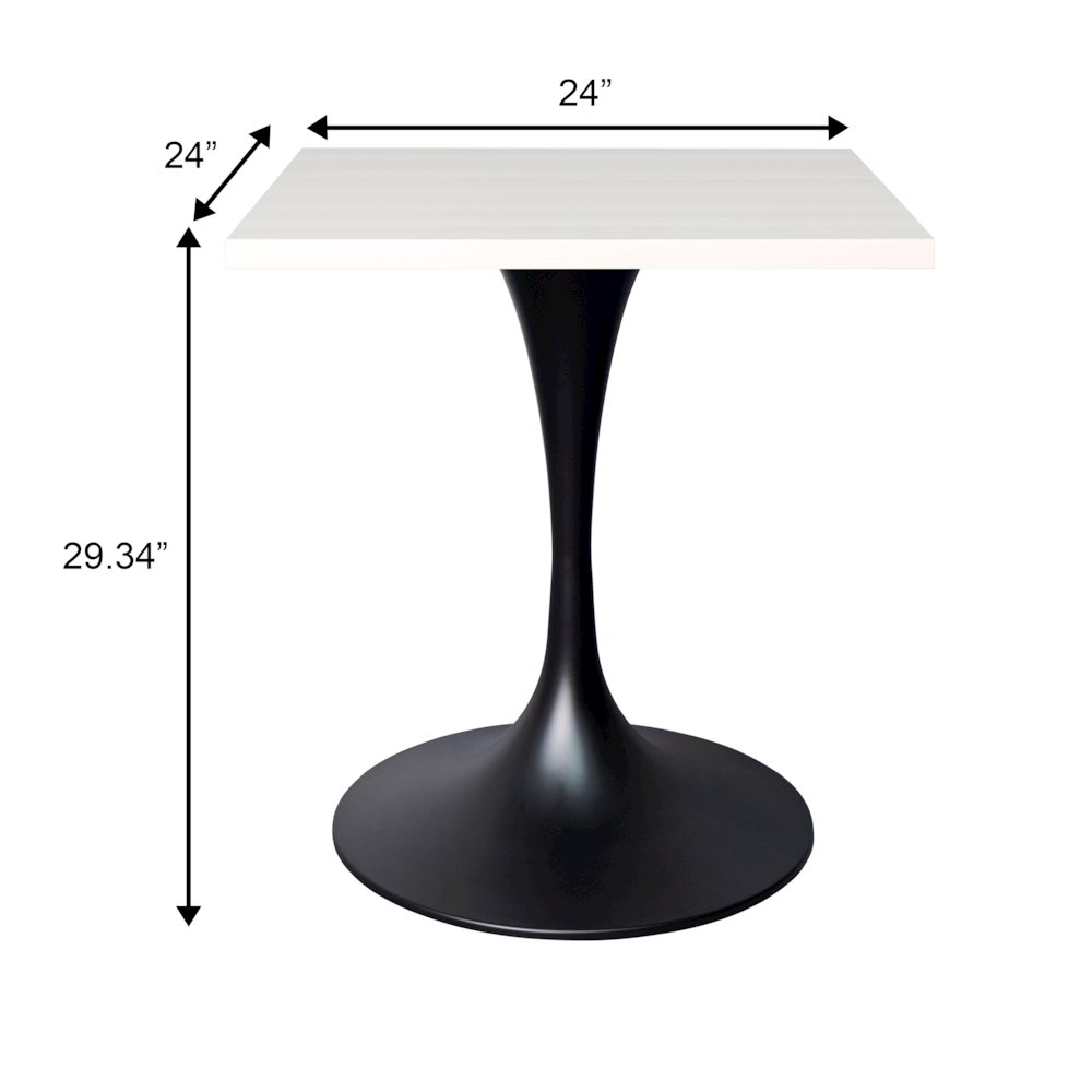 Verve Collection 24 Square Dining Table. Picture 10