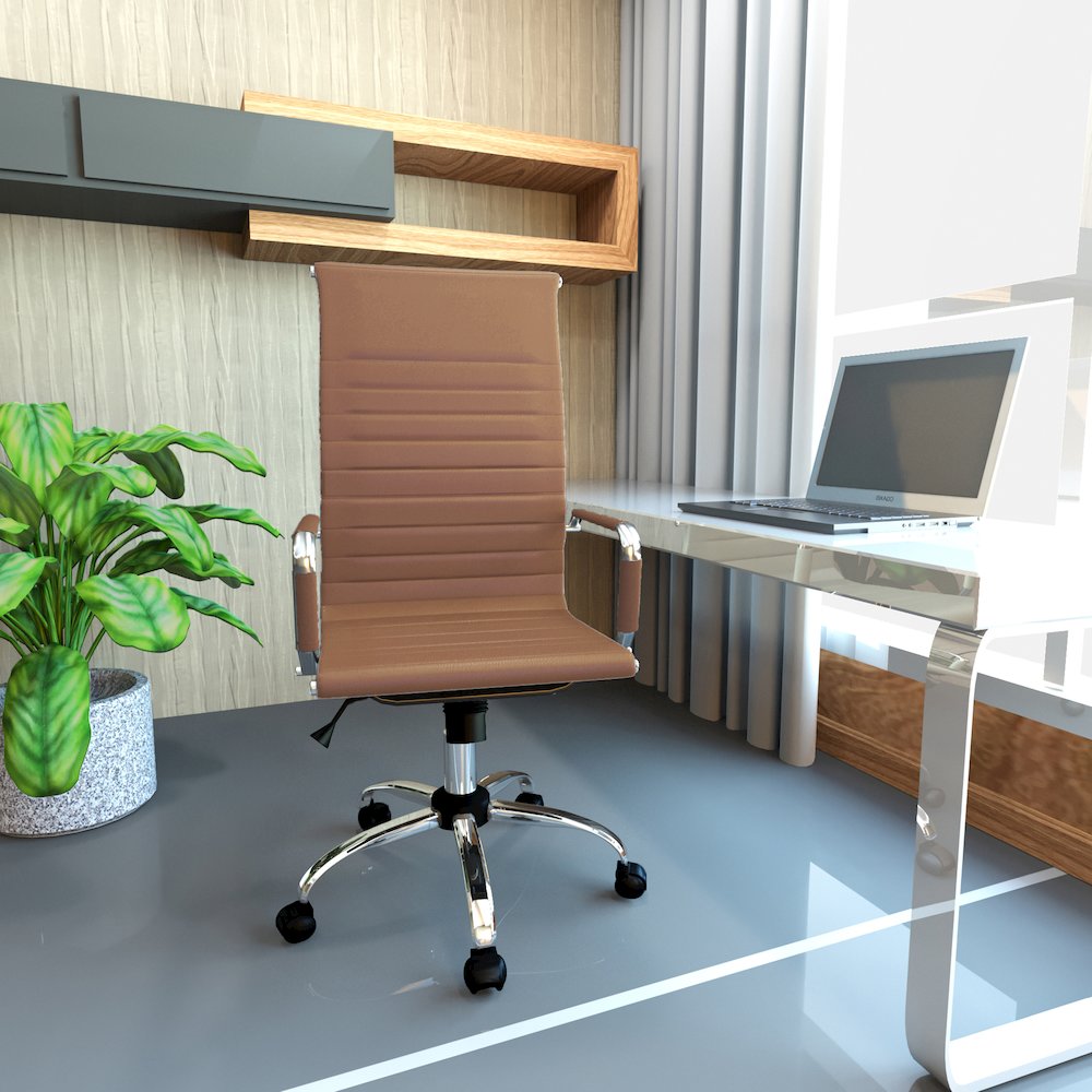 Harris High-Back Office Chair with Swivel. Picture 6