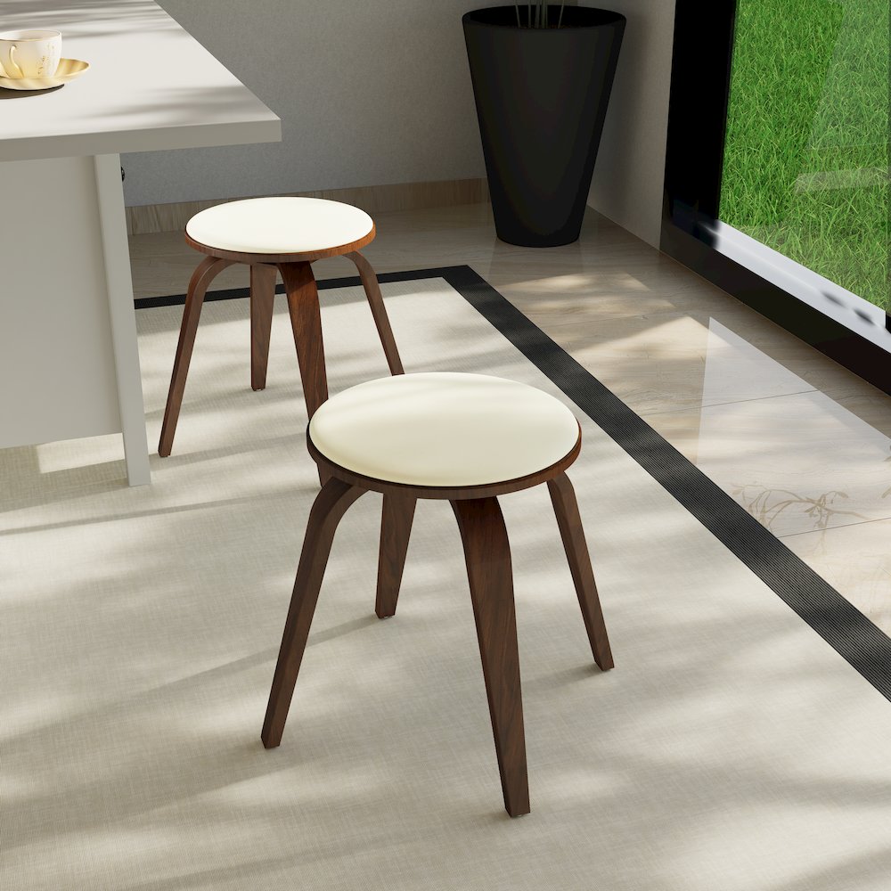 Modern Wooden Dining Stool. Picture 9