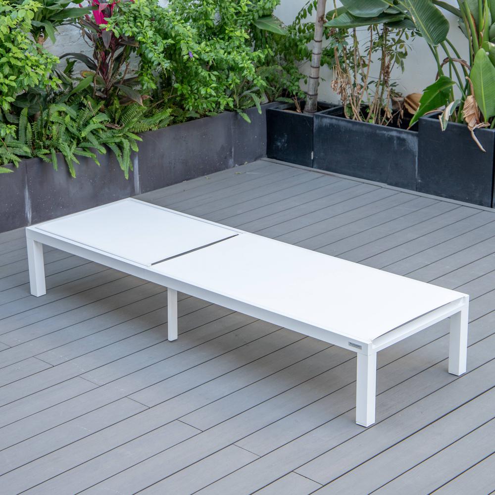 Aluminum Outdoor Patio Chaise Lounge Chair Set of 2. Picture 17