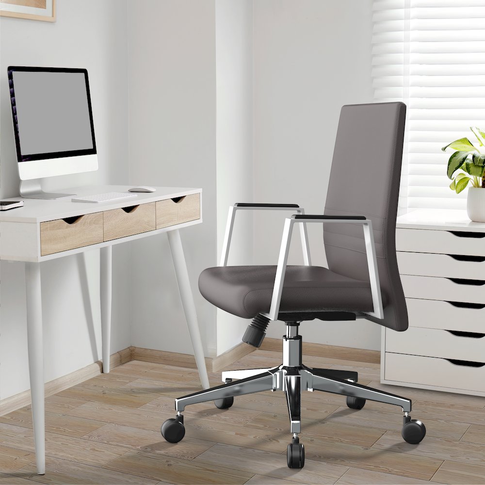 Aleen Office Chair in Grey. Picture 24